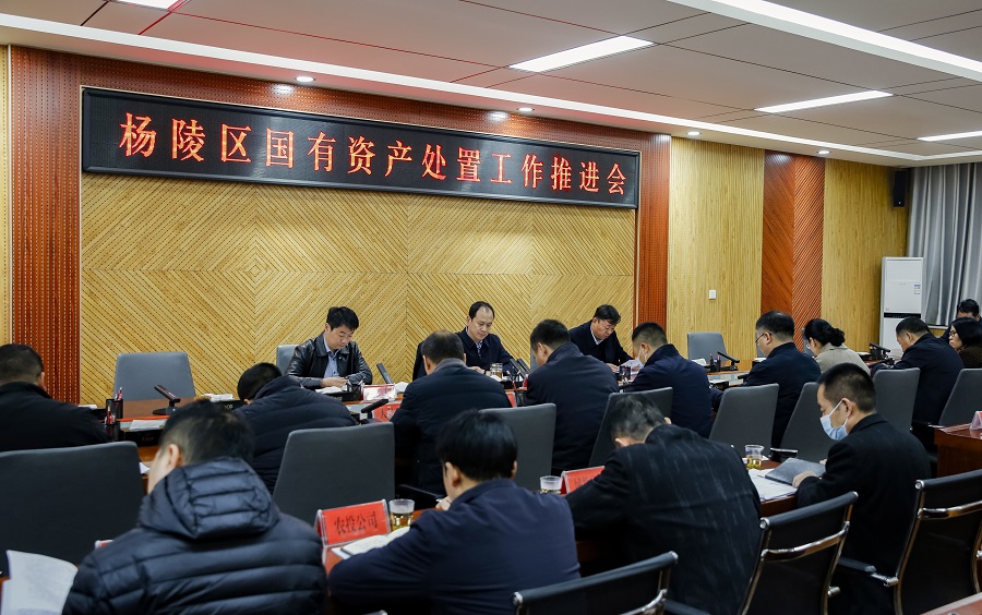 杨陵区召开国有资产处置工作推进会